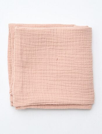 Lot de 2 langes 'Disney' 'Marie' en double gaze de coton 60x60 cm