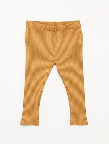 Lot de 2 leggings côtelés