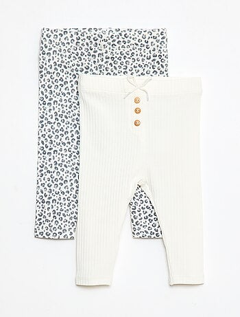 Lot de 2 leggings long