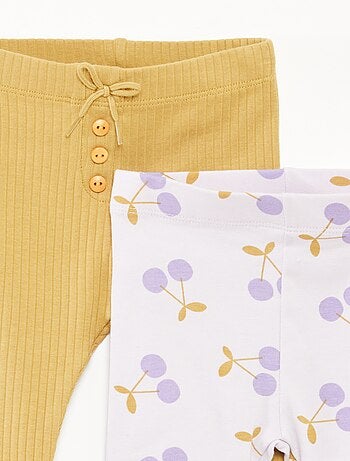 Lot de 2 leggings long