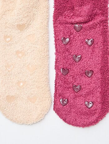 Lot de 2 paires de chaussettes chaudes