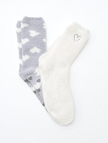 Lot de 2 paires de chaussettes chaudes