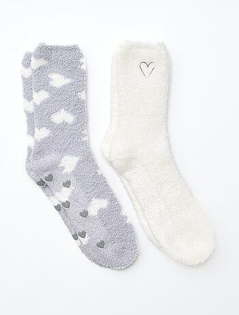 Lot de 2 paires de chaussettes chaudes