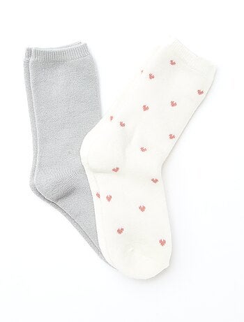Lot de 2 paires de chaussettes chaudes