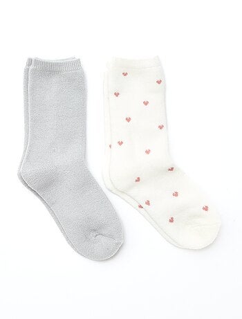 Lot de 2 paires de chaussettes chaudes