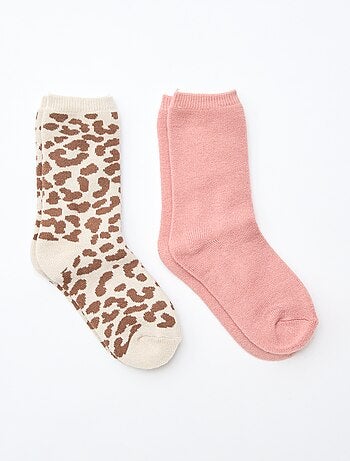 Lot de 2 paires de chaussettes chaudes