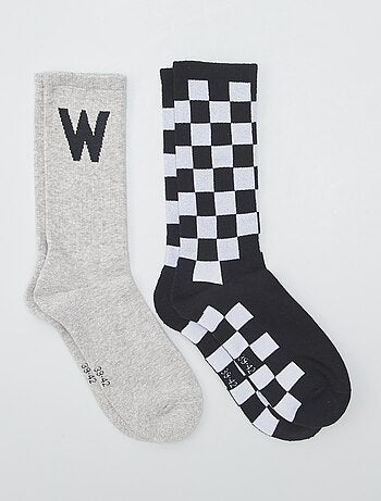 Lot de 2 paires de chaussettes