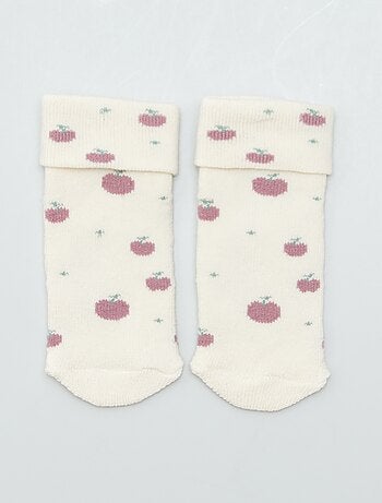 Lot de 2 paires de chaussettes naissances