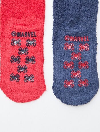 Lot de 2 paires de chaussettes 'Spiderman' 'Marvel'