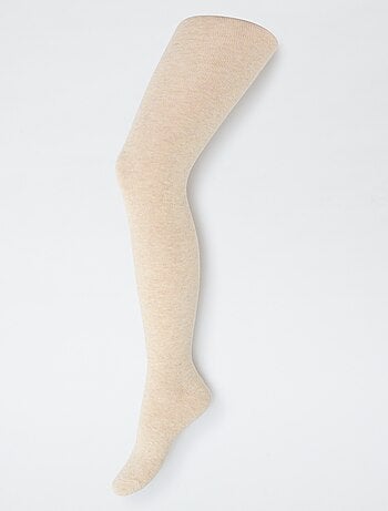 Lot de 2 paires de collants chauds unis