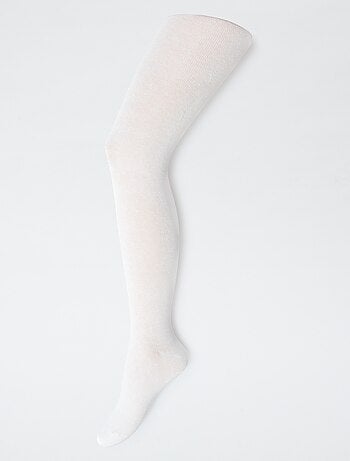 Lot de 2 paires de collants chauds unis