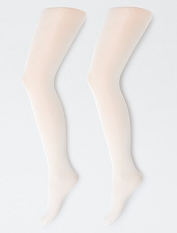 Lot de 2 paires de collants légers
