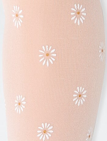 Lot de 2 paires de collants légers fantaisie