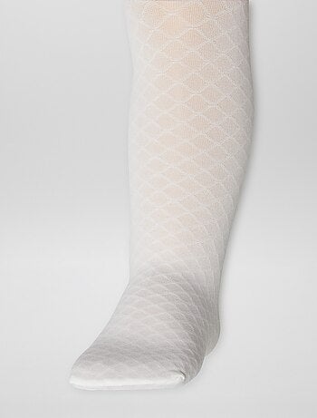 Lot de 2 paires de collants légers fantaisie