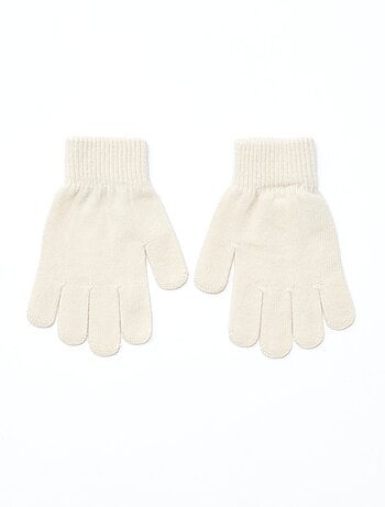 Lot de 2 paires de gants en maille
