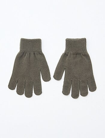 Lot de 2 paires de gants en maille