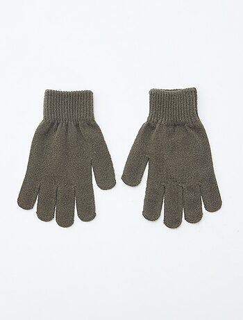 Lot de 2 paires de gants en maille