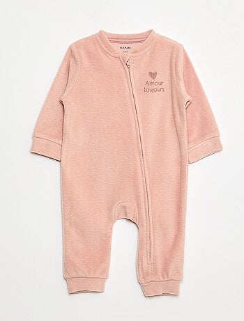 Lot de 2 pyjama dors-bien en polaire - 2 pièces