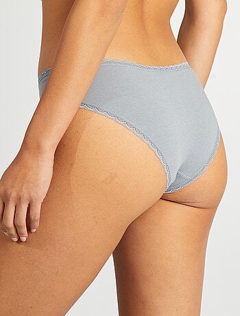 Lot de 2 shorties coton