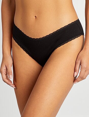 Lot de 2 shorties coton