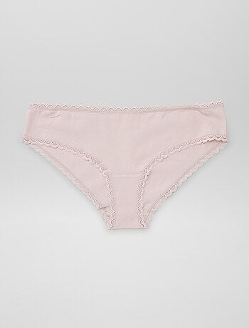 Lot de 2 shorties coton