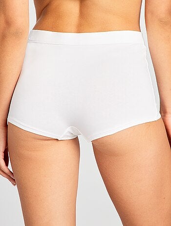 Lot de 2 shorties en coton