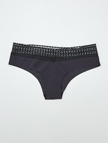 Lot de 2 shorty avec dentelle