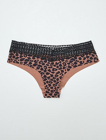 Lot de 2 shorty avec dentelle