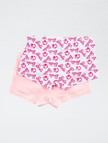 Lot de 2 shortys 'Barbie' en coton