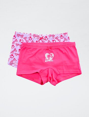 Lot de 2 shortys 'Barbie' en coton