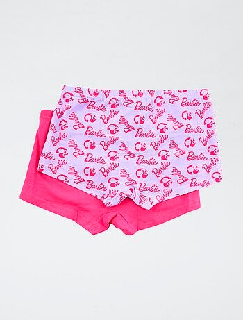 Lot de 2 shortys 'Barbie' en coton