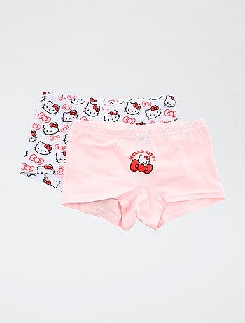 Lot de 2 shortys 'Hello Kitty' en coton