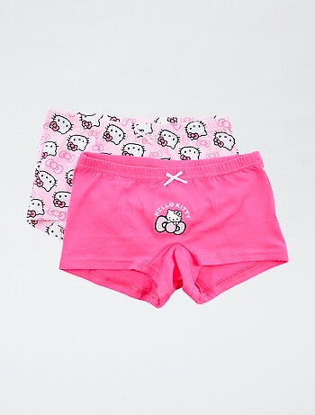 Lot de 2 shortys 'Hello Kitty' en coton