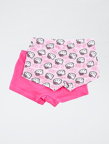 Lot de 2 shortys 'Hello Kitty' en coton