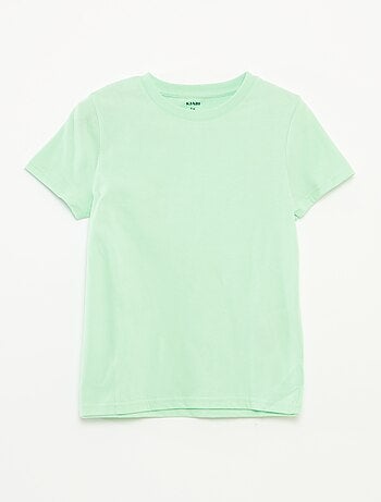 Lot de 2 t-shirts à manches courtes et col rond
