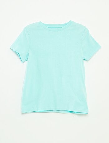 Lot de 2 t-shirts à manches courtes et col rond