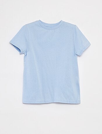 Lot de 2 t-shirts à manches courtes et col rond