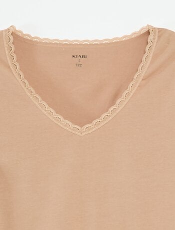 Lot de 2 t-shirts sous-vêtements