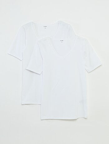 Lot de 2 t-shirts sous-vêtements