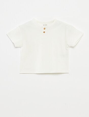 Lot de 2 t-shirts unis à manches courtes