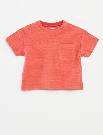 Lot de 2 t-shirts unis à manches courtes