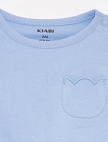 Lot de 2 t-shirts unis