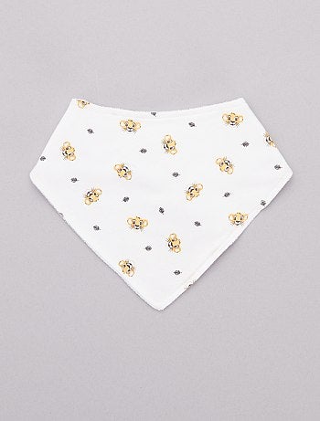 Lot de 3 bavoirs bandana 'Le Roi Lion' - Kiabi