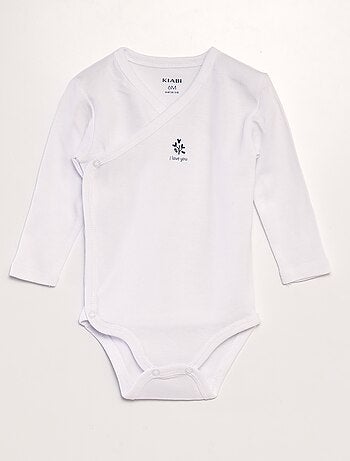 Lot de 3 bodies à forme croisées