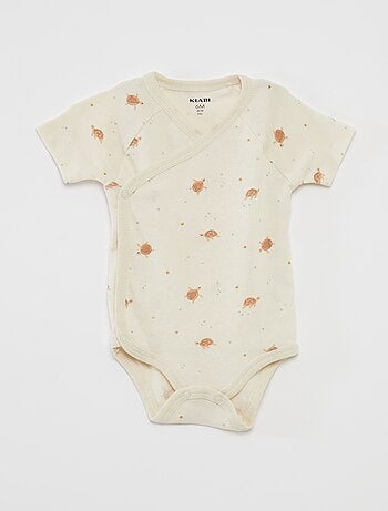 Lot de 3 bodies avec col croisé
