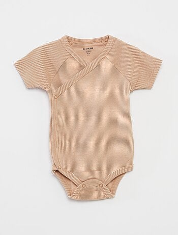Lot de 3 bodies avec col croisé