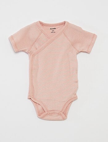 Lot de 3 bodies avec col croisé