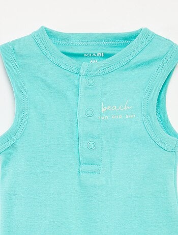 Lot de 3 bodies sans manches