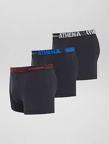 Lot de 3 boxers 'Athena'