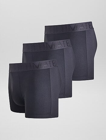 Lot de 3 boxers en microfibre stretch